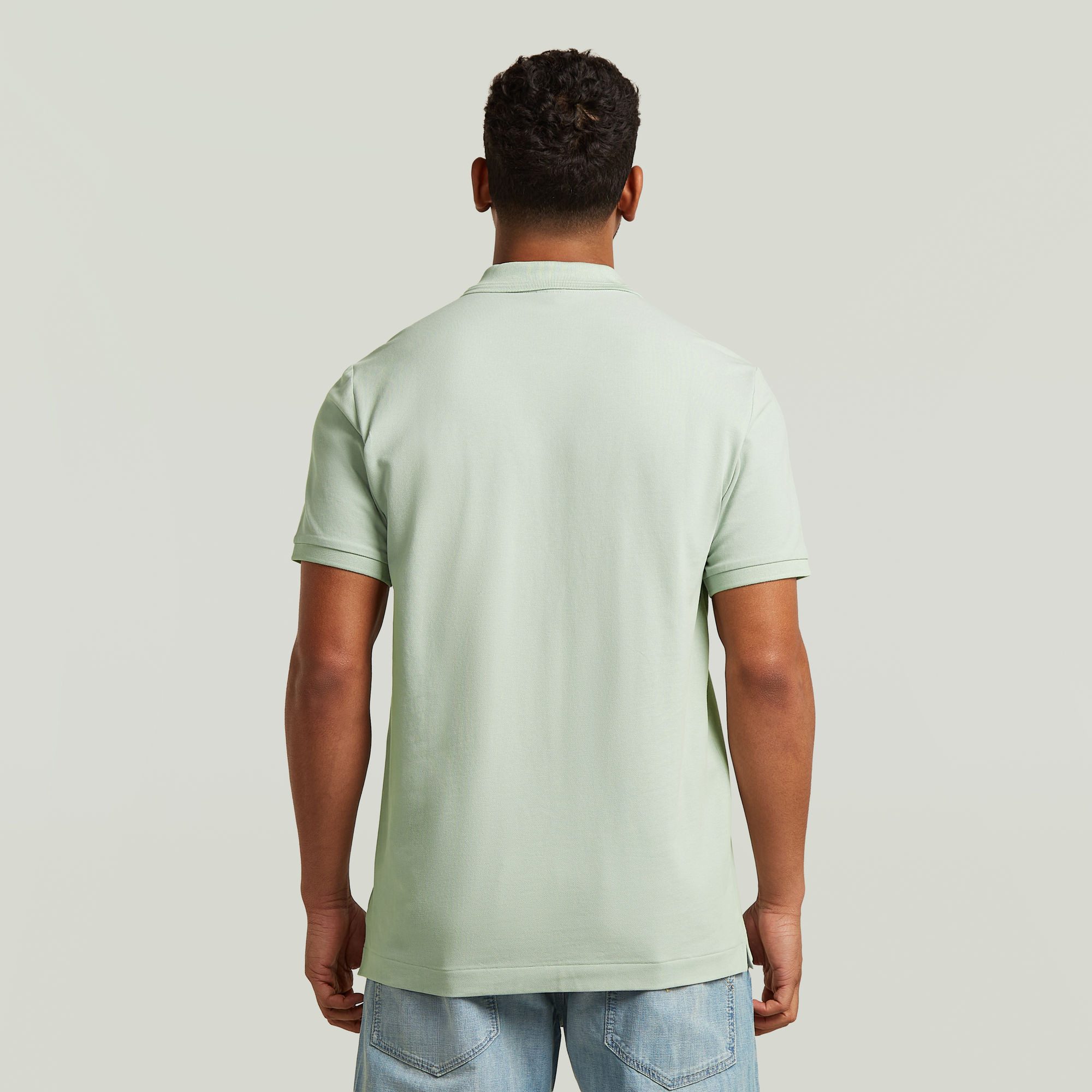 G-STAR Poloshirt Dunda Slim Fit Logostickerei auf der Brust