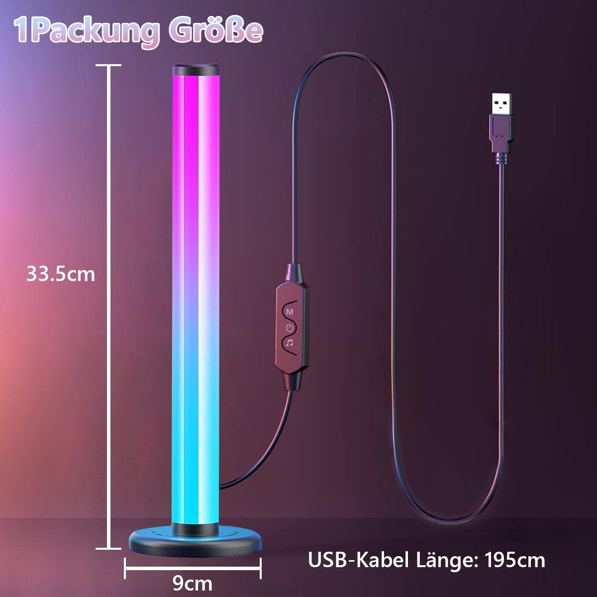 MUPOO LED-Streifen Smart LED Lightbar,TV Ambient günstig online kaufen