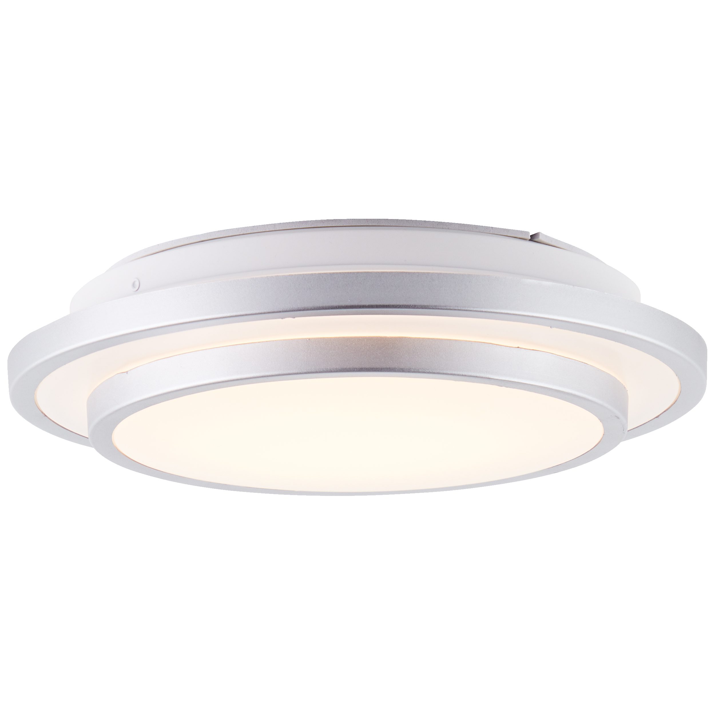 Lightbox Deckenleuchte, LED fest integriert, Warmweiß, LED Wand- und Deckenlampe, Ø 28 cm, 1200 lm, 3000 K, Metall/Kunststoff