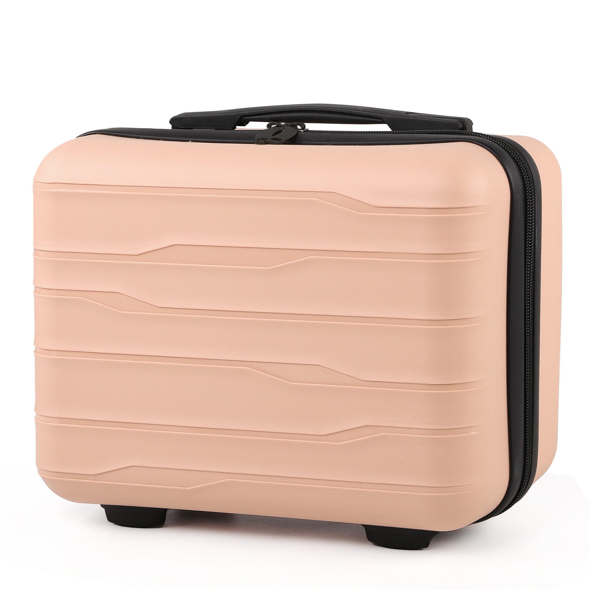 CALIYO Kosmetik-Koffer Tragbare Make-up Kosmetikkoffer Make-up Koffer Organizer Box, Auf Trolley befestigbar für Kosmetiktasche für Reise Kulturbeutel