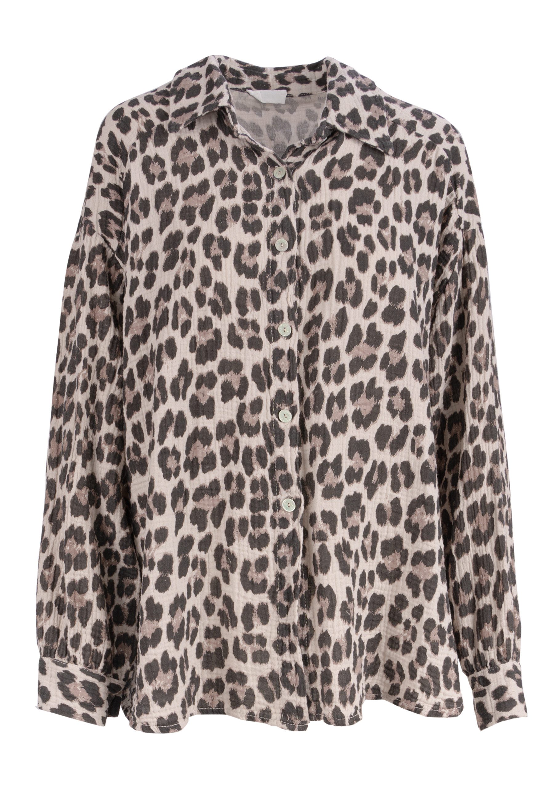 Seasons of April Hemdbluse LEO QUEEN MUSSELIN OVERSIZED Oversized Musselin günstig online kaufen