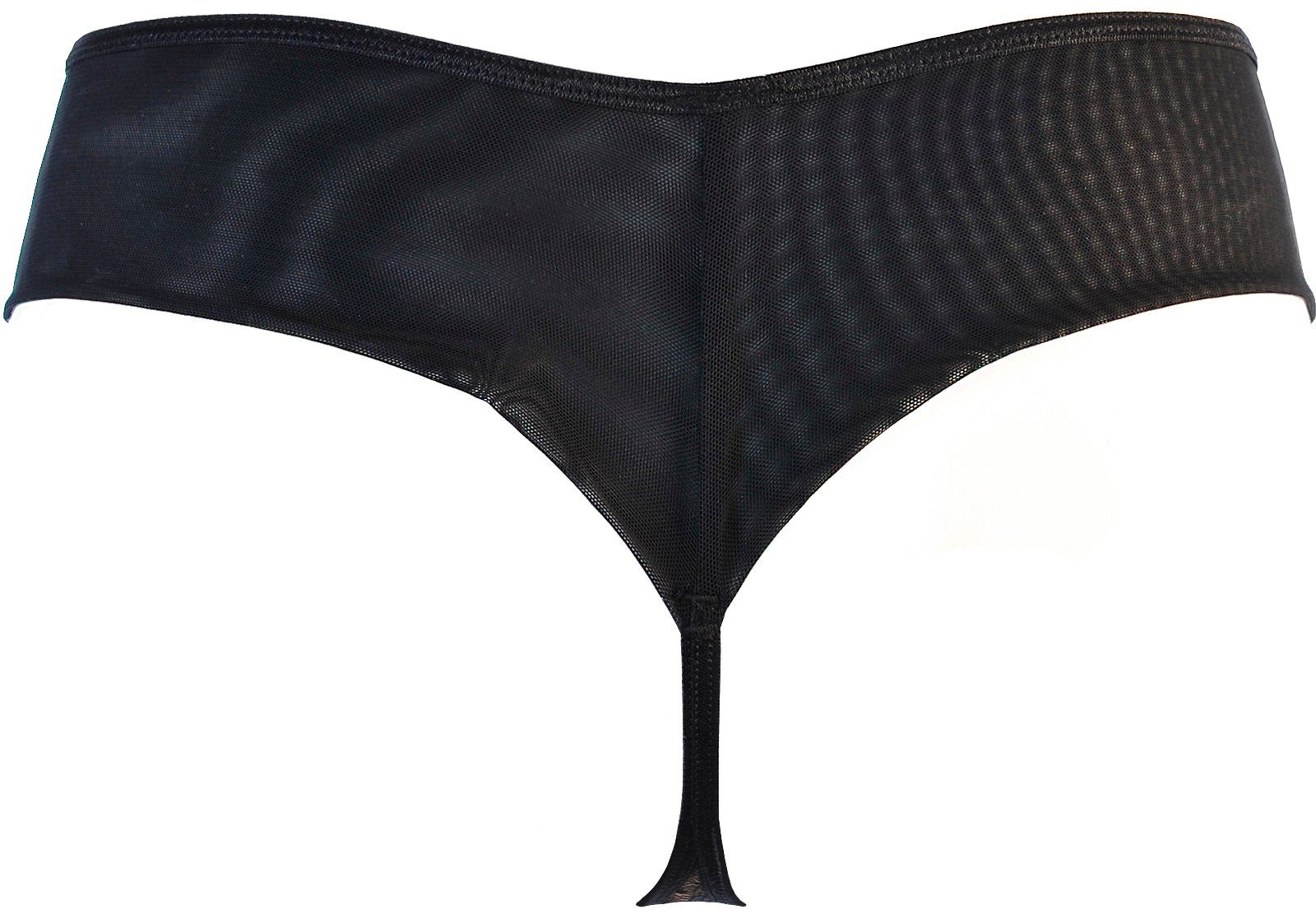Axami String String in schwarz-beige mit Spitze Höschen (einzel, 1-St)