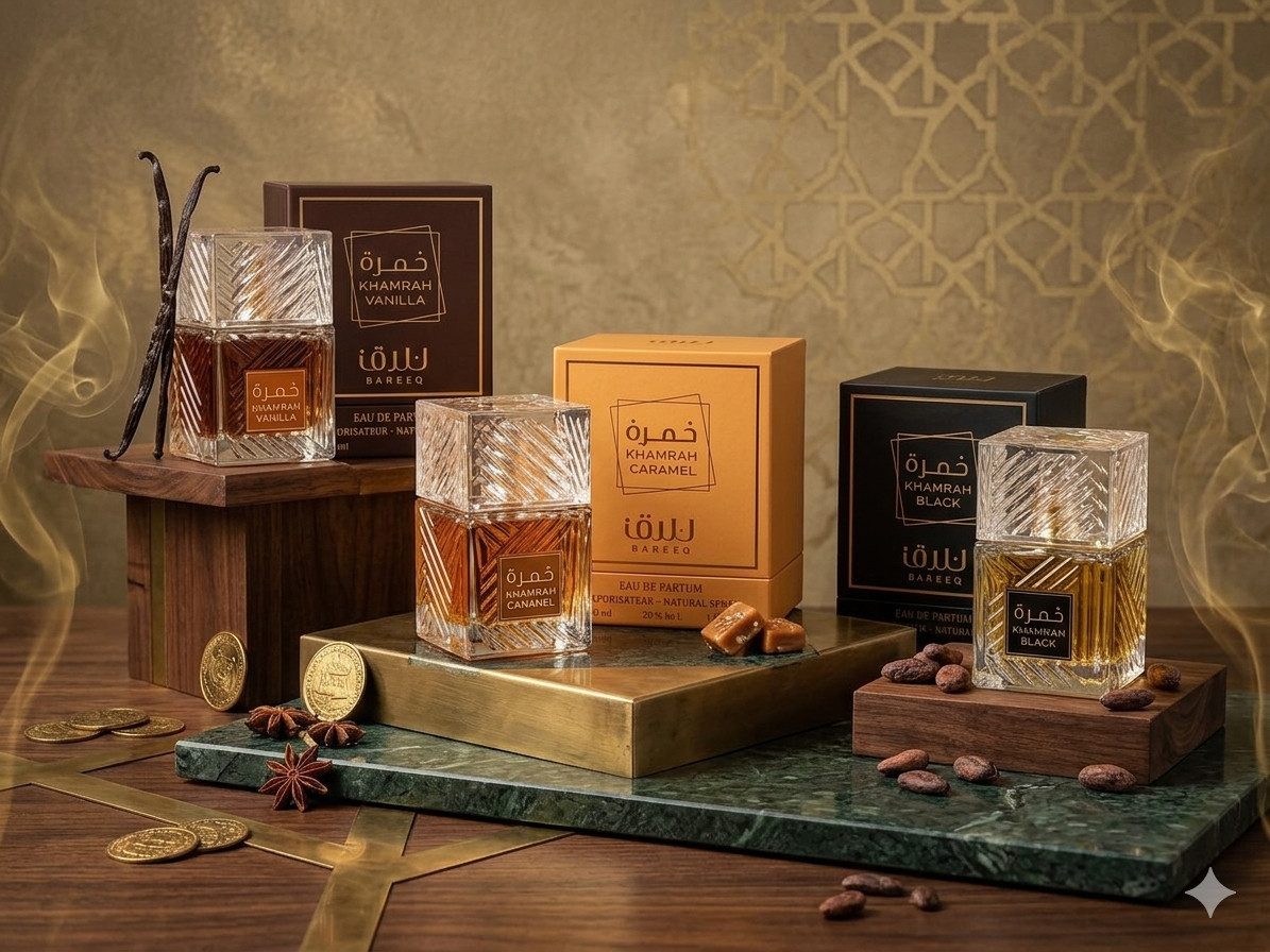 Bareeq Eau de Parfum Khamrah mini Set - 3x30ml Eau de Parfum