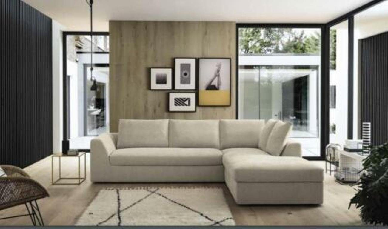 JVmoebel Ecksofa Luxus Ecksofa L-Form Sofas Couch Leder Möbel Sofa, Made in Europe