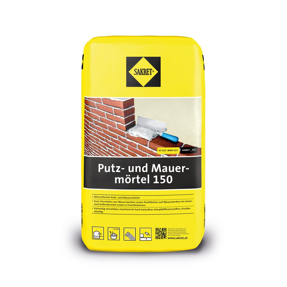 Sakret Fugenmörtel SAKRET Putz-/Mauermörtel BM-PM 10 kg