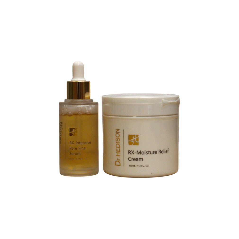 Dr.HEDISON Körperpflegemittel RX-Heritage porenverringerndes Serum 50ml + regenerierende Creme 220ml