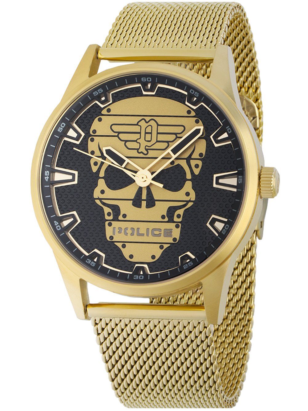 Quarzuhr Police PEWJG2227903 Rissington Herrenuhr 45mm 3ATM Police PEWJG2227903 Rissington Herrenuhr 45mm 3ATM