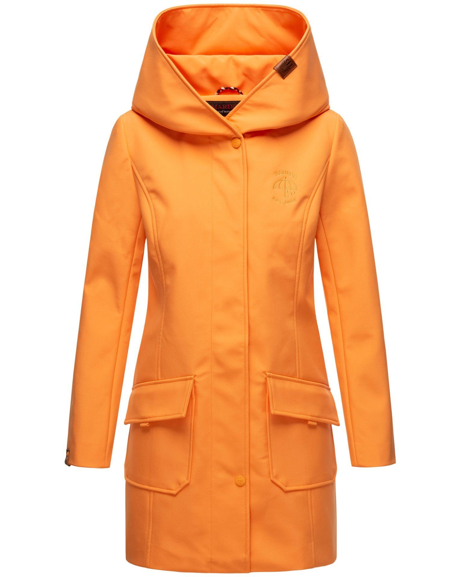Marikoo Softshelljacke Mayleen mit großer Kapuze günstig online kaufen