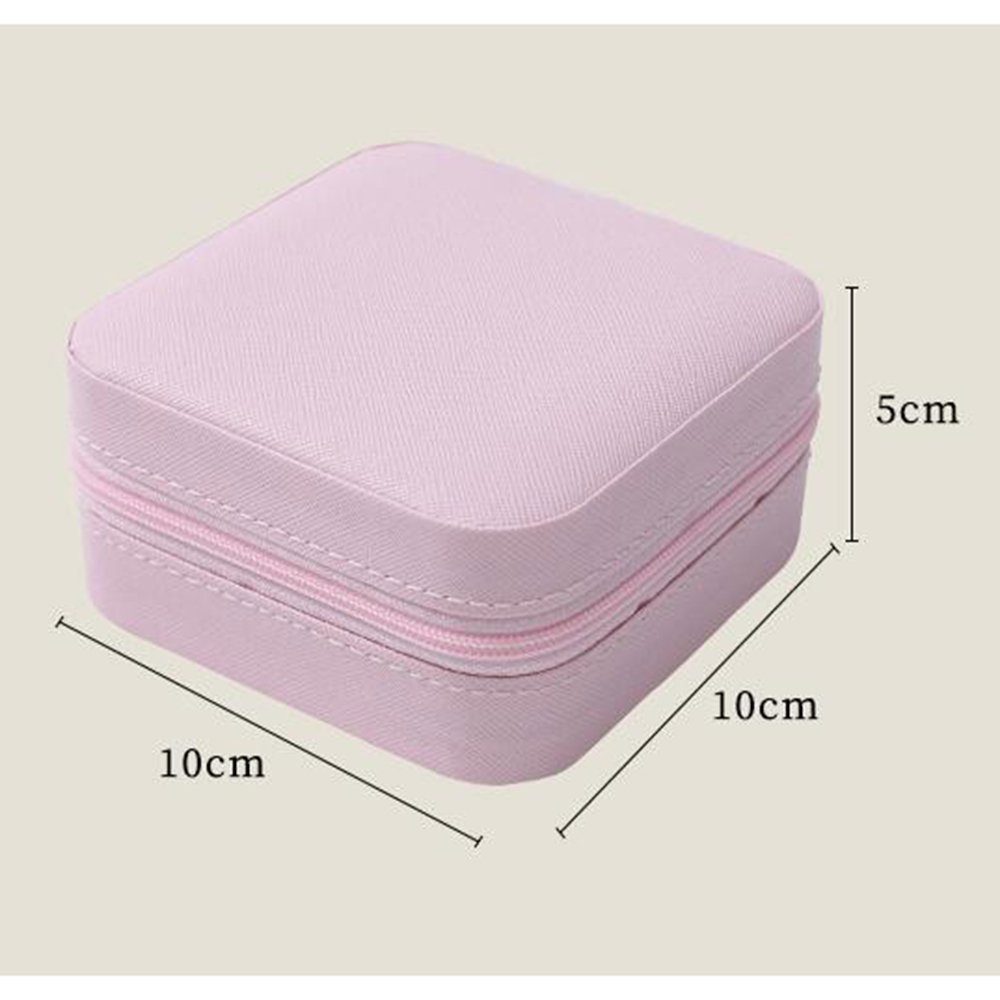 Coonoor Schmuckkasten Kleine Schmuckschatulle,Mini-Reise-Schmuck-Aufbewahru günstig online kaufen