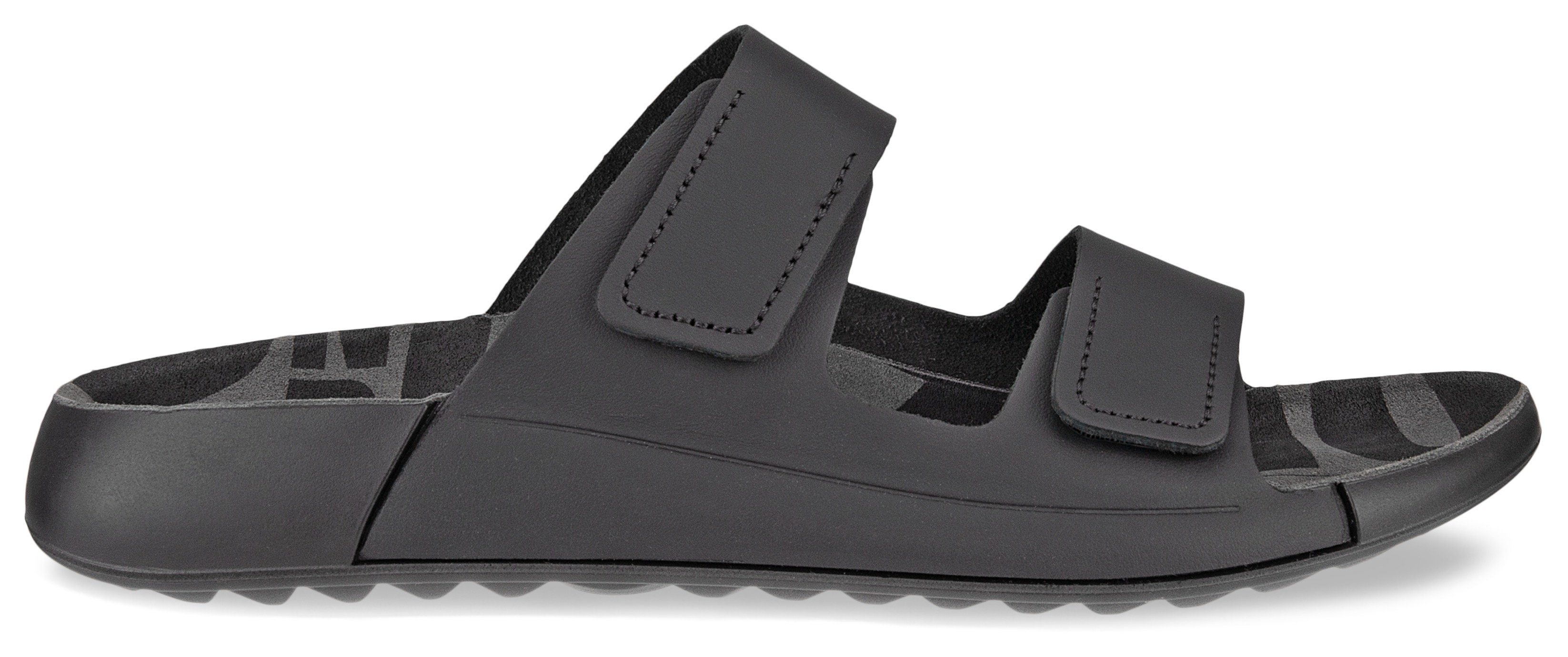 Ecco COZMO W Pantolette Sommerschuh, Schlappen mit zwei Klettverschlussriemen