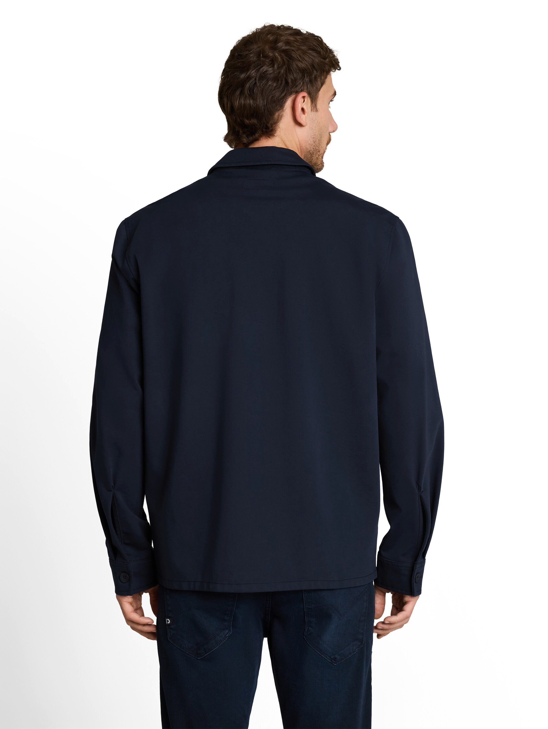 TOM TAILOR Langarmhemd im Overshirt-Style und mit Hemdkragen – Bild 2 von 5