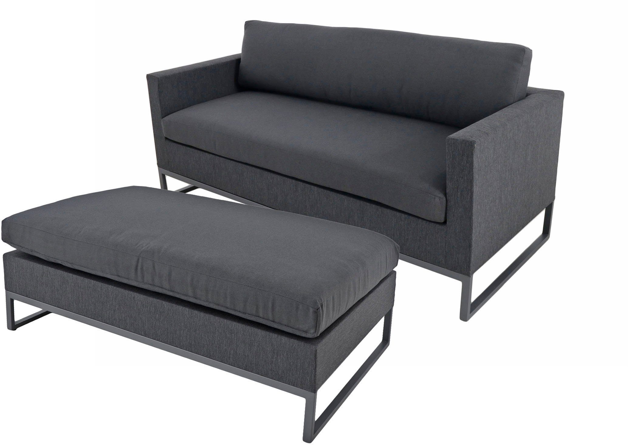 Garden Pleasure Loungesofa YARA, inkl. Hocker