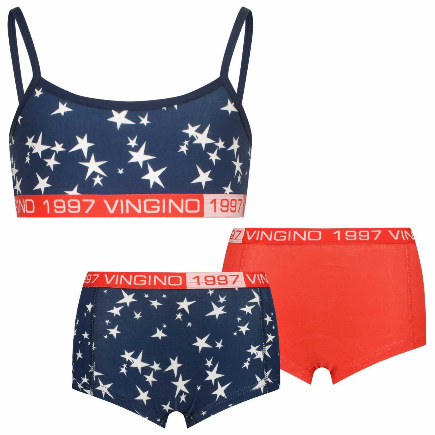 Vingino Panty Unterwäsche Set 3-teilig Sterne
