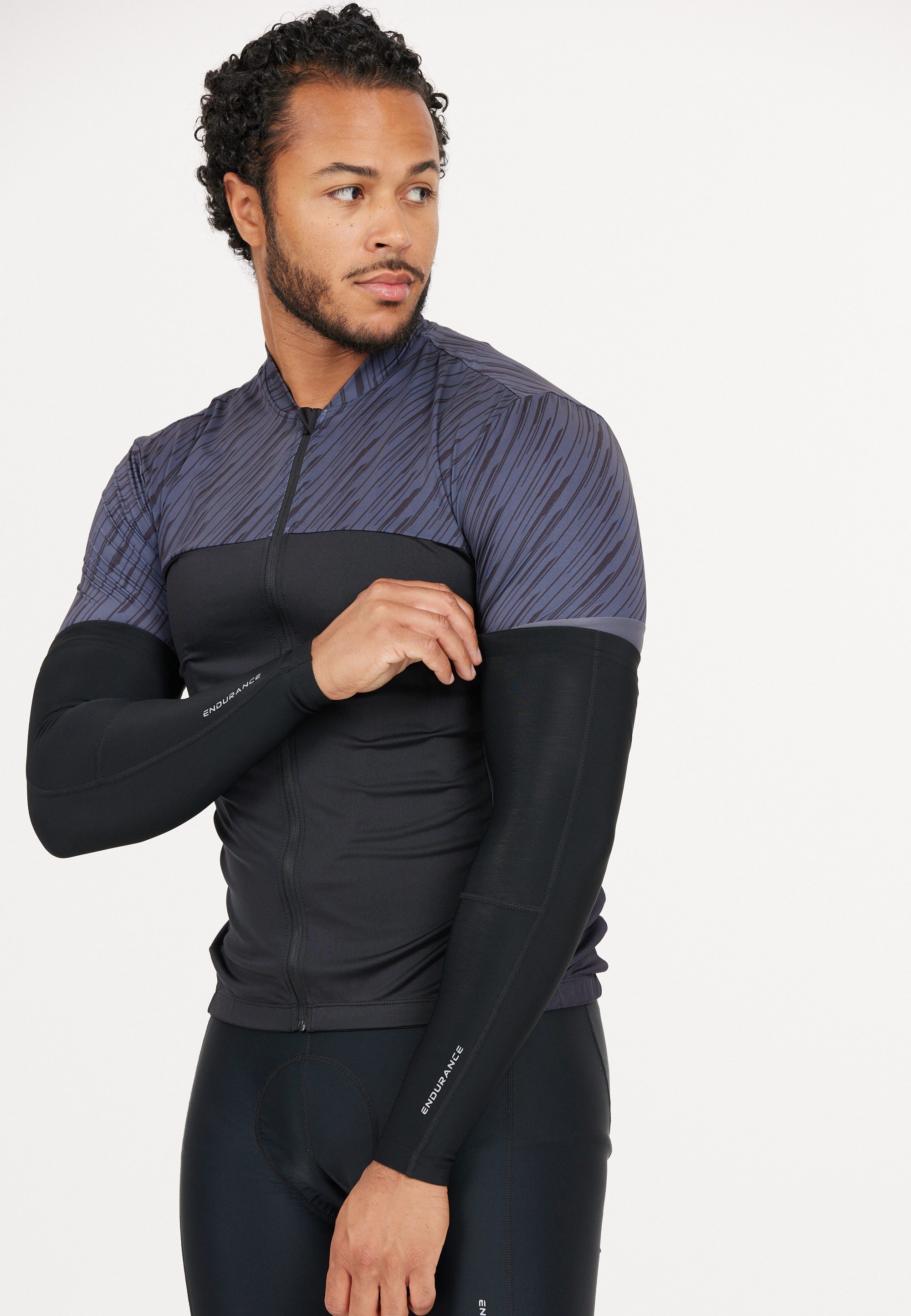 ENDURANCE Armstulpen Lotta mit reflektierendem Logo