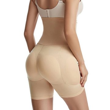 AUKUU Shaping-Body Formende bauchkontrollierende Hose mit hoher Taille Button Down Korsett Taillenschlankung körperbetonende Po Lifting Hose