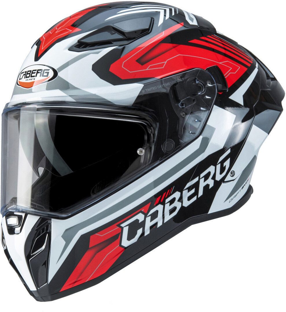 Caberg Motorradhelm Drift Evo II Jamara Helm, vorbereitet für Kommunikationssystem,Notfallsystem-Polsterung (EQ