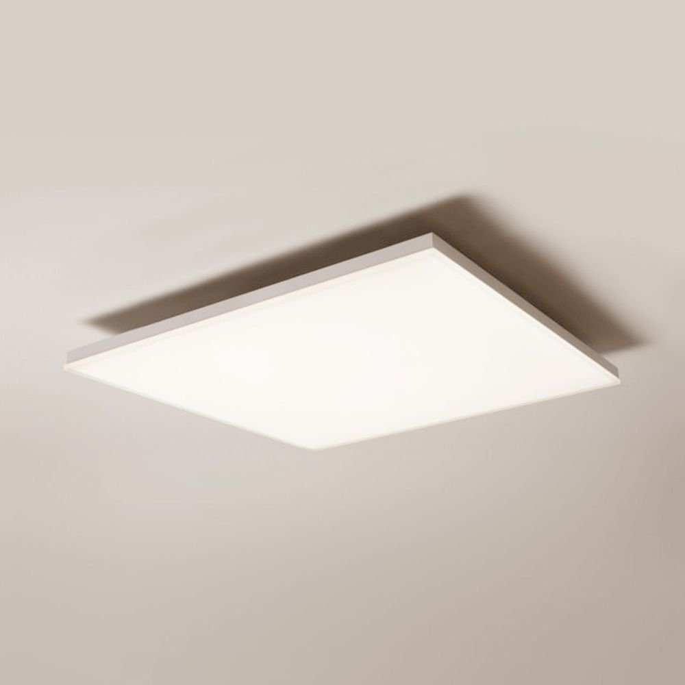 Licht-Trend Deckenleuchte Q-Flat 2.0 rahmenlose LED Deckenleuchte 45 x 45cm  3000K Weiß, Warmweiß