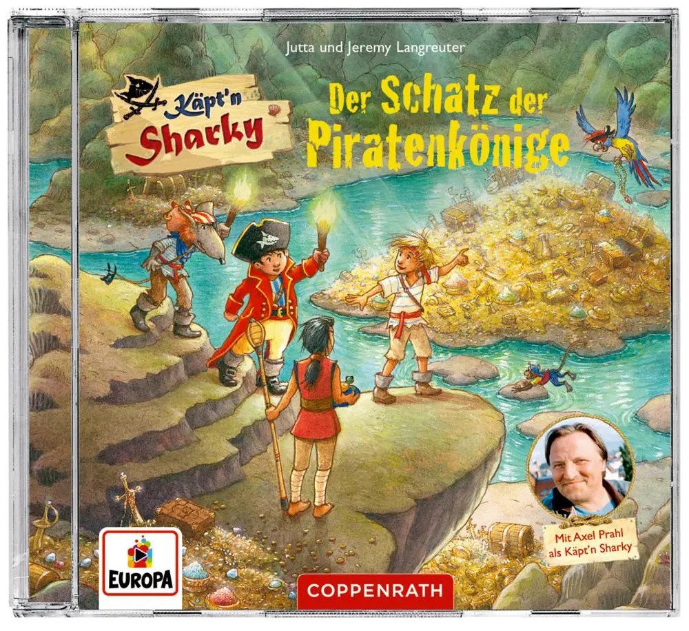 Hörspiel CD Hörspiel: Käpt'n Sharky - Der Schatz der Piratenkönige