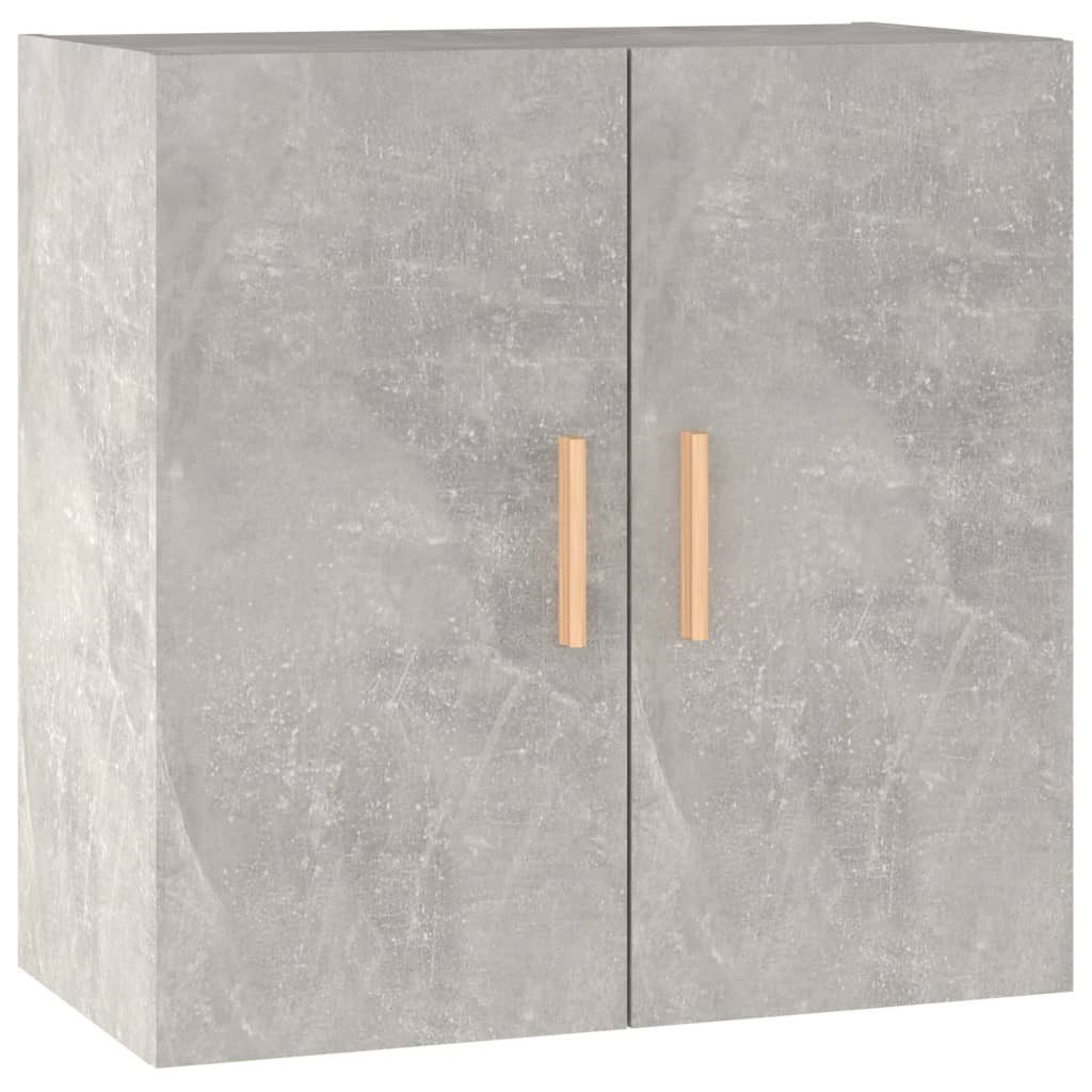 vidaXL Hängeschrank Wandschrank Betongrau 60x30x60 cm Holzwerkstoff (1-St)