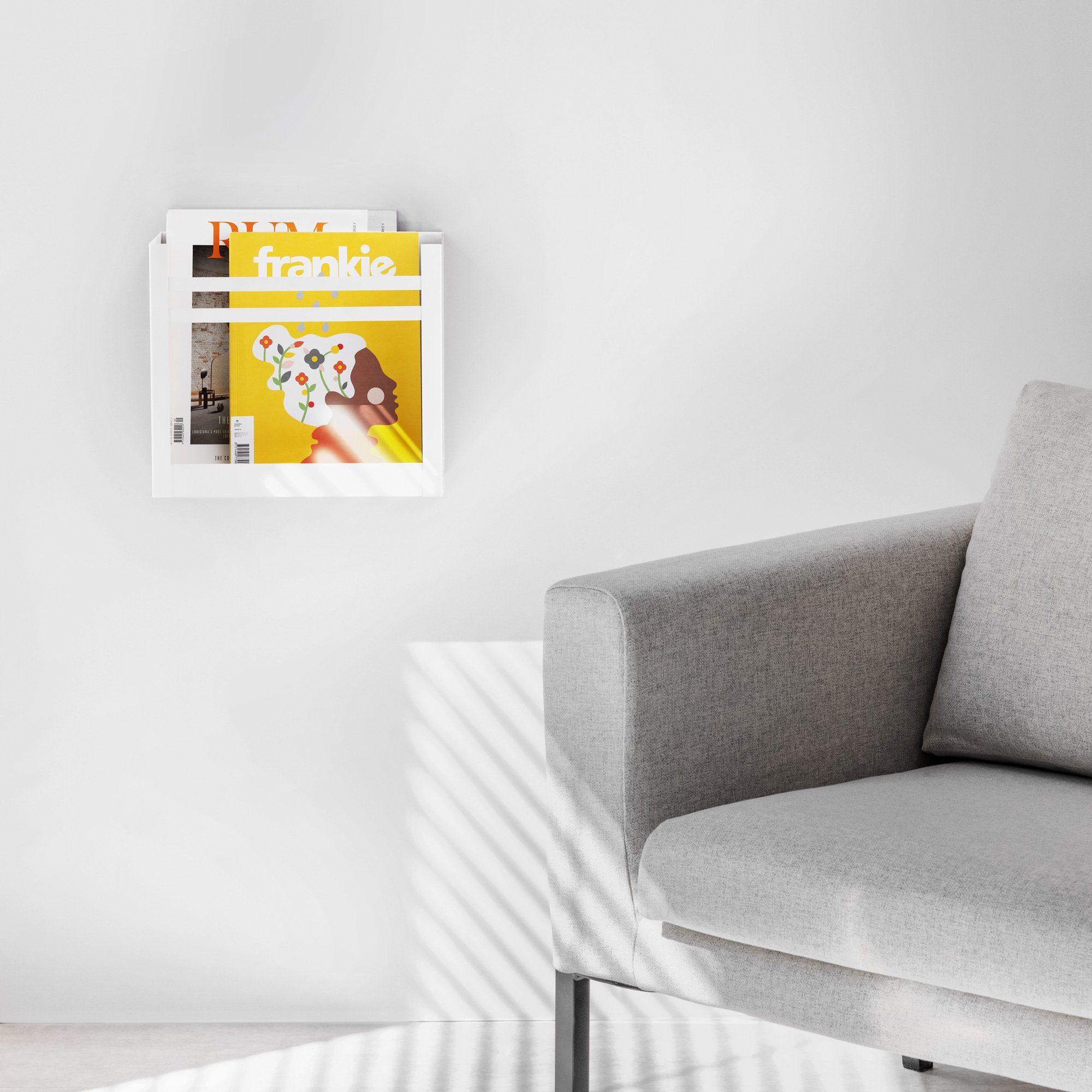 Navaris Wandregal Zeitungshalter Wand Halterung für Zeitungen - Ablagefäche günstig online kaufen