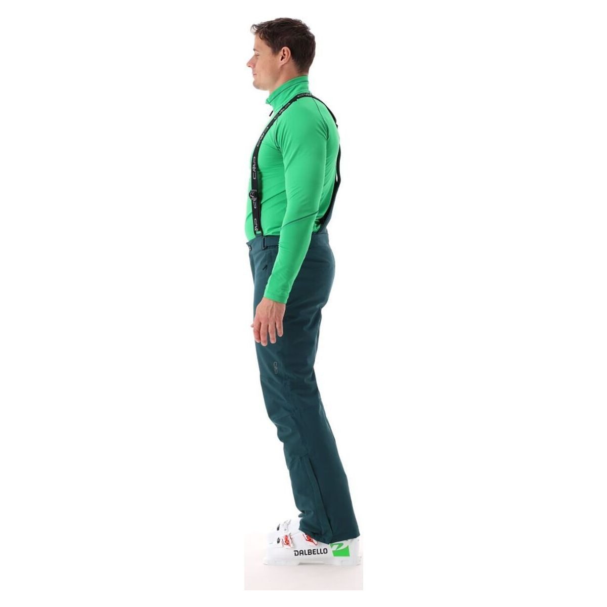 CMP Skihose MAN Ski Salopette Wasserdichte, winddichte und gepolsterte Skihose mit 4-Wege-Stretch