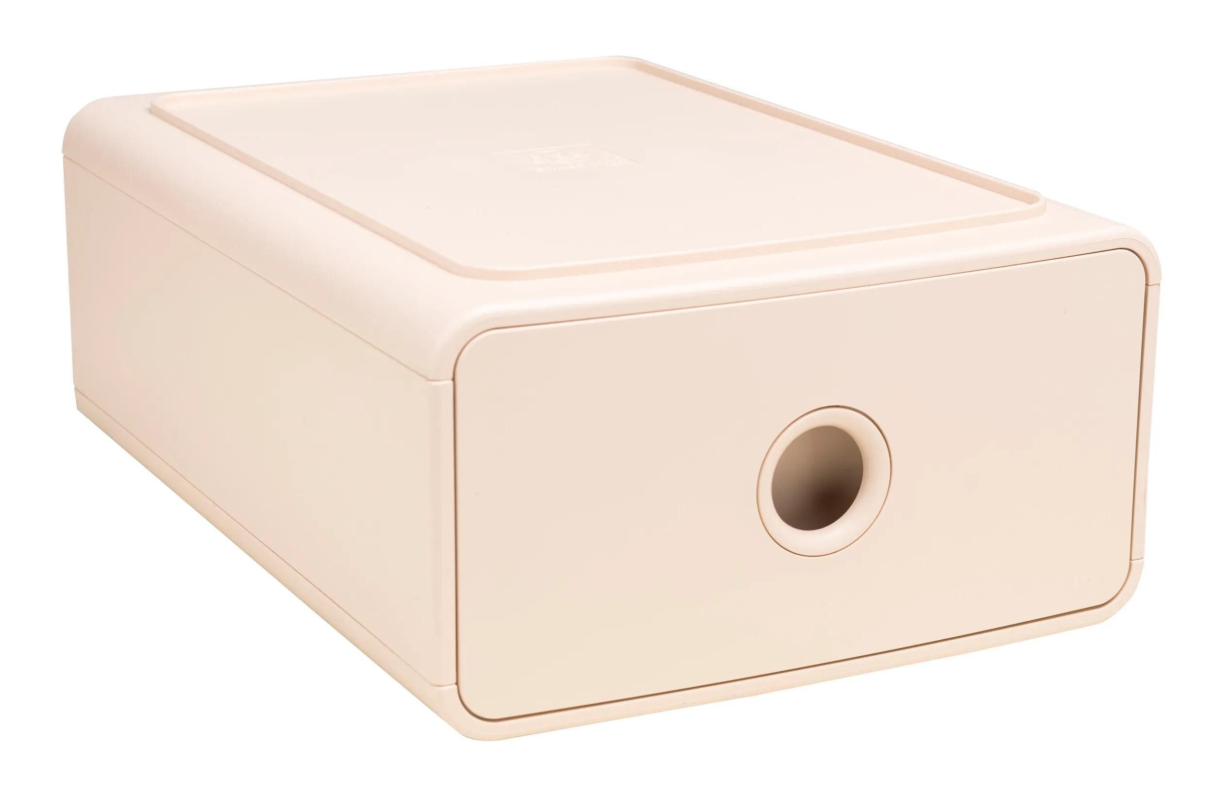 EXACOMPTA Aufbewahrungsbox 3x Ablagemodul Tiny Box, 1 Schublade, Skandi - 315431D, Boxen stappelbar