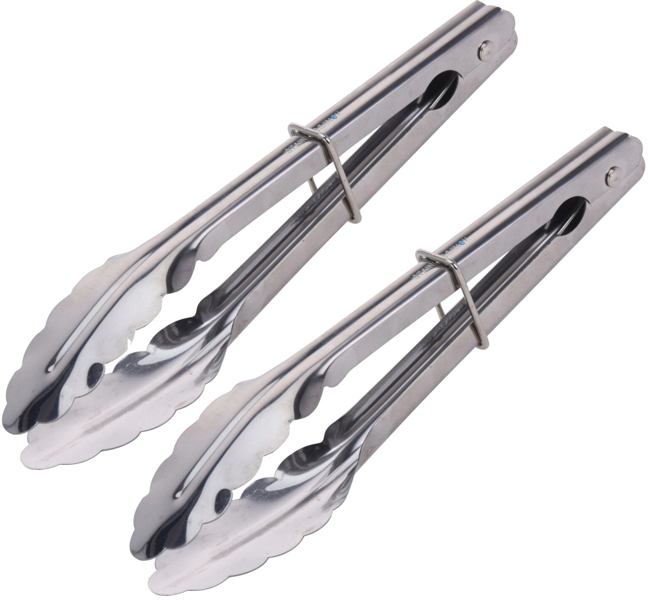 Koopman Kochzange Küchenzange Grillzange Edelstahl 24 cm 2 er Set, 2 Stk., Grillzange, Küche, Salatzange, BBQ