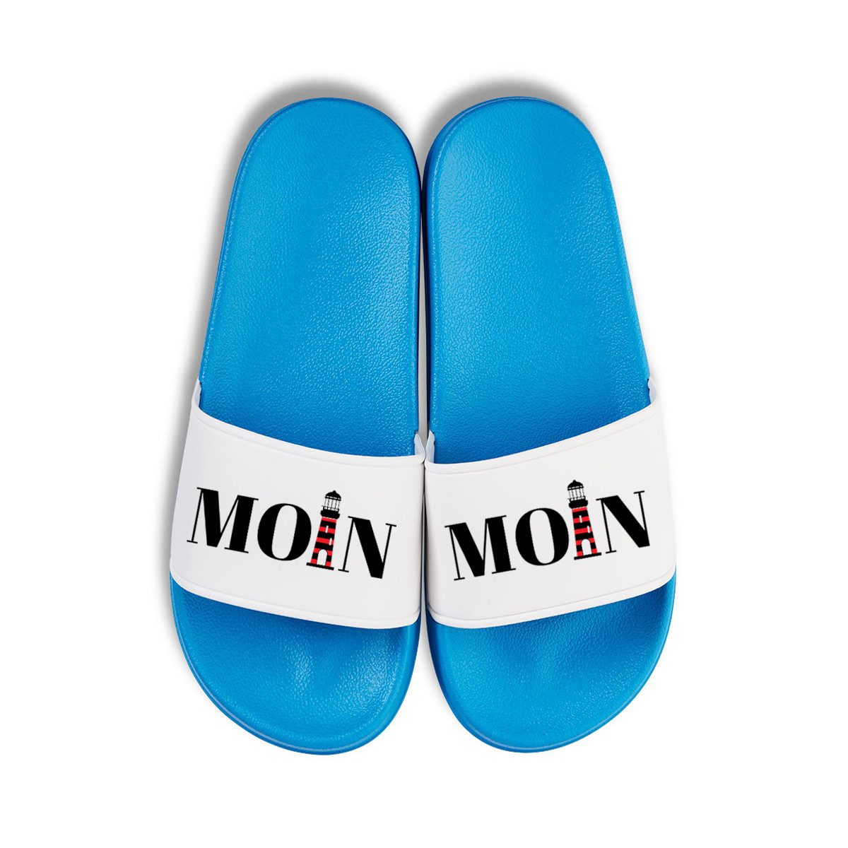 Youth Designz Moin Leuchtturm Unisex Badelatschen günstig online kaufen