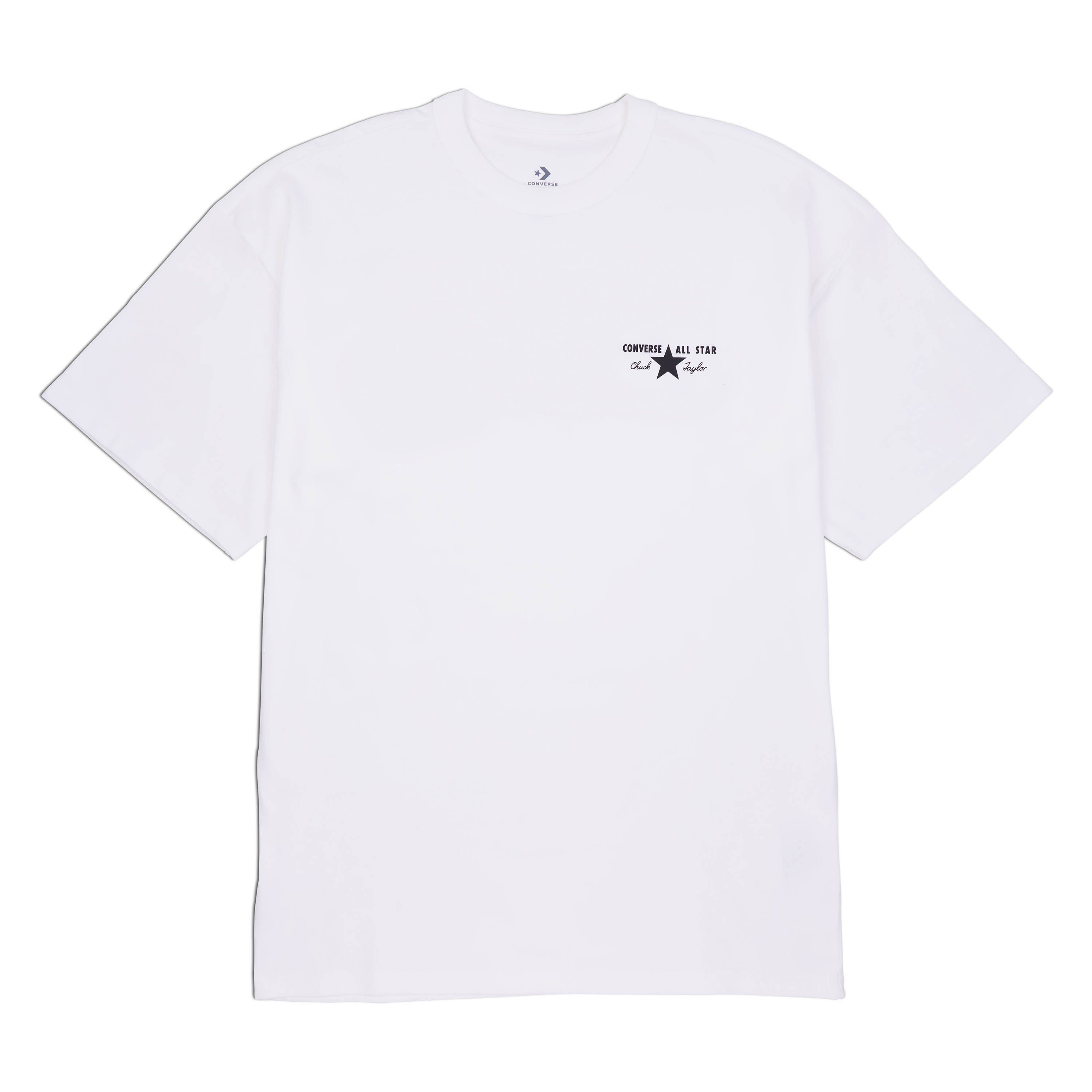 Converse T-Shirt CONVERSE LICENSE PLATE TEE Kurzarm-Design, mit Rundhalsausschnitt, aus Baumwolle – Bild 3 von 4