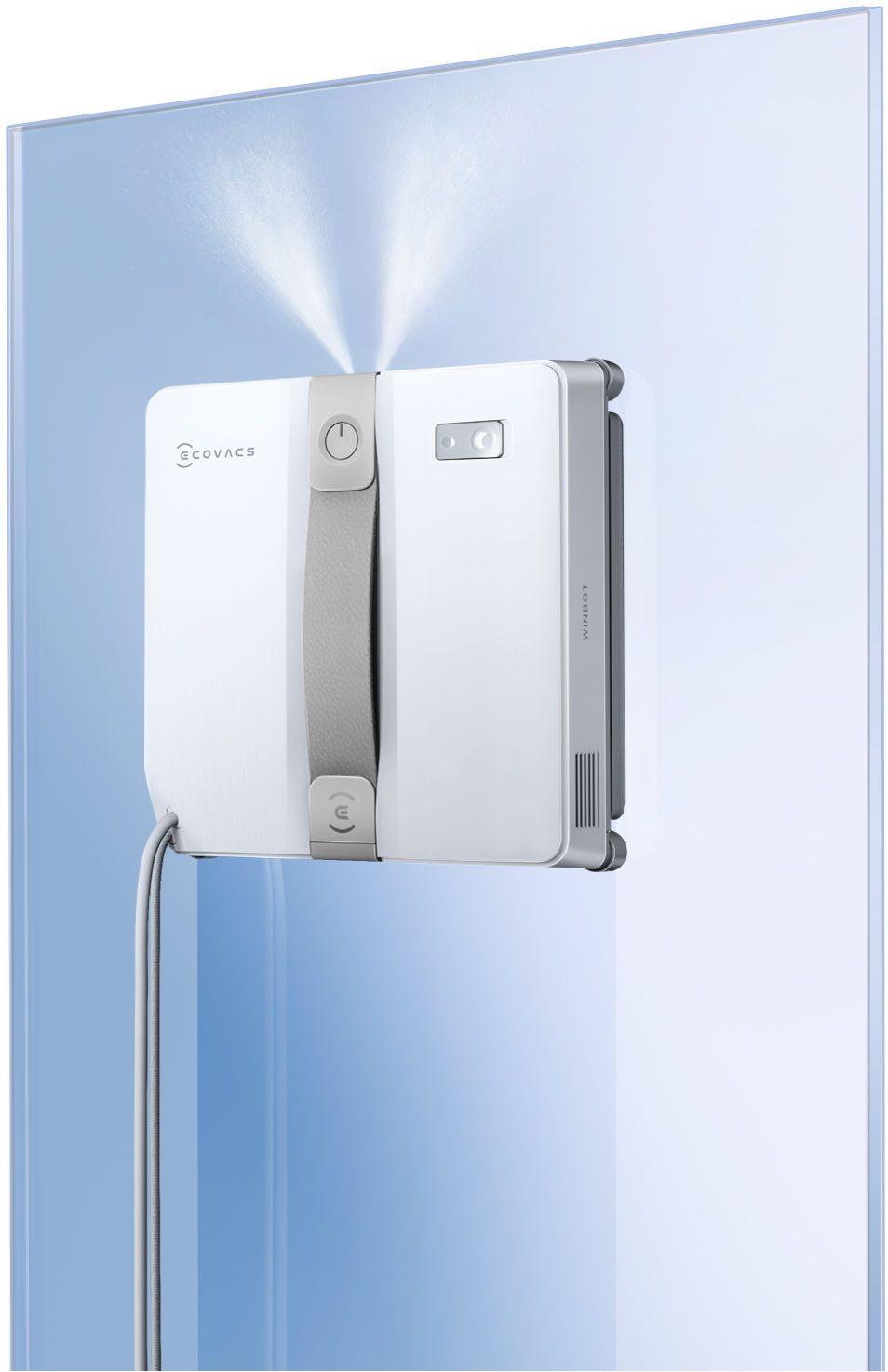 ECOVACS Multi-Sauger Winbot Mini EU, 3 Reinigungsmodi für verschiedene Verschmutzungen