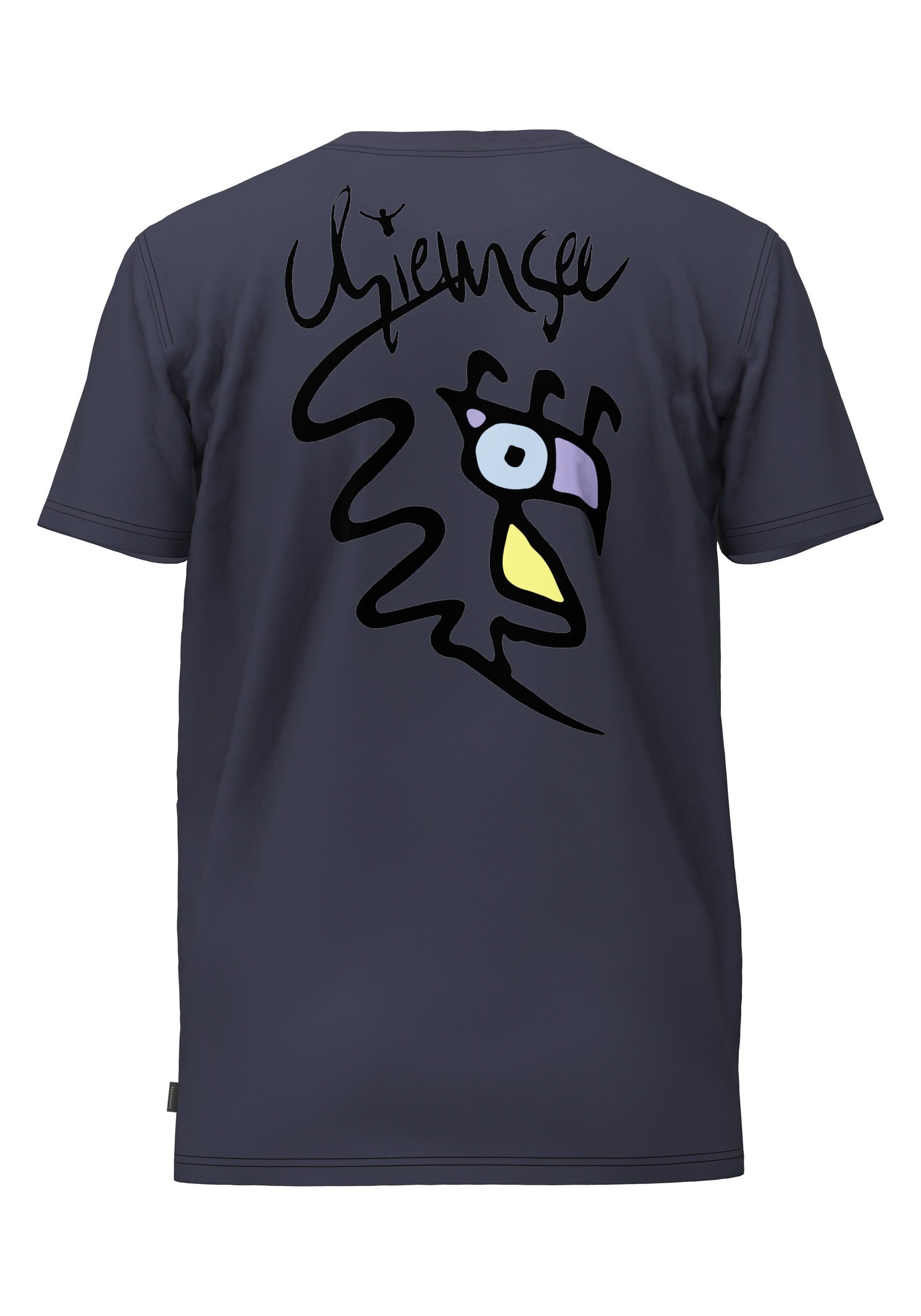 Chiemsee Print-Shirt T-Shirt im Sky Night 1 Art-Logo-Look