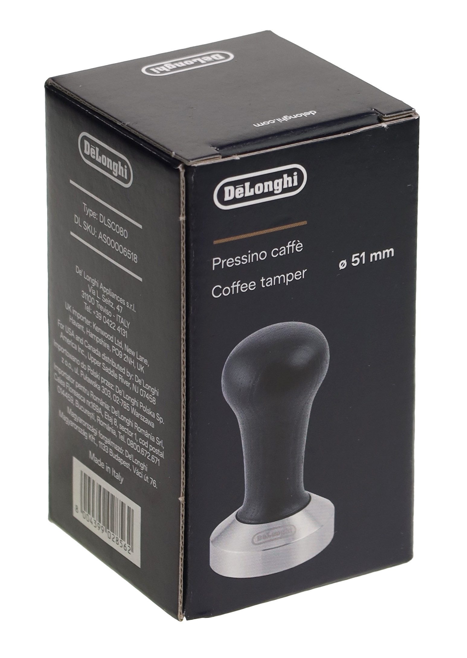 De'Longhi Tamper Delonghi AS00006518, DLSC080 DLSC080 Kaffee Tamper