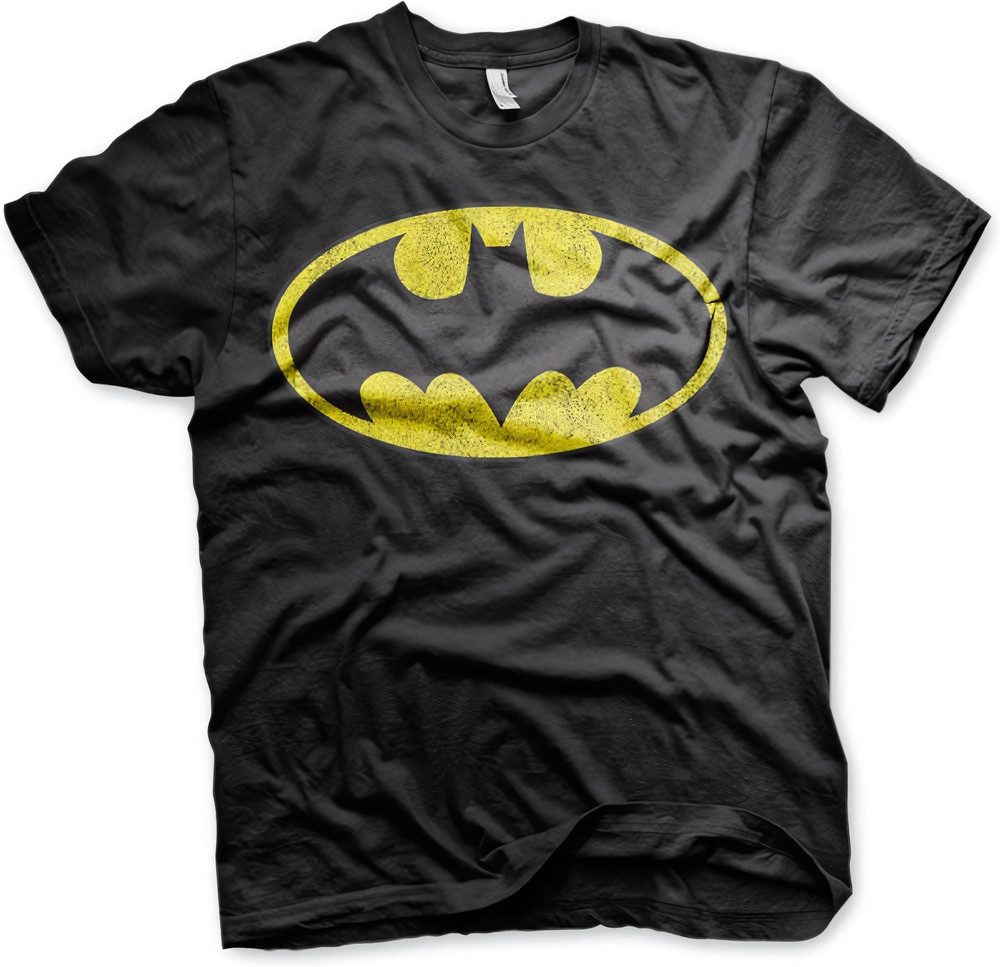 Batman Hoodie Distressed Logo Big Tall Hoodie