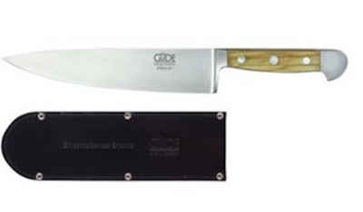 Güde Messer Solingen Kochmesser Güde Messer Kochmesser 21 cm, Serie Alpha-Olive mit Messerscheide