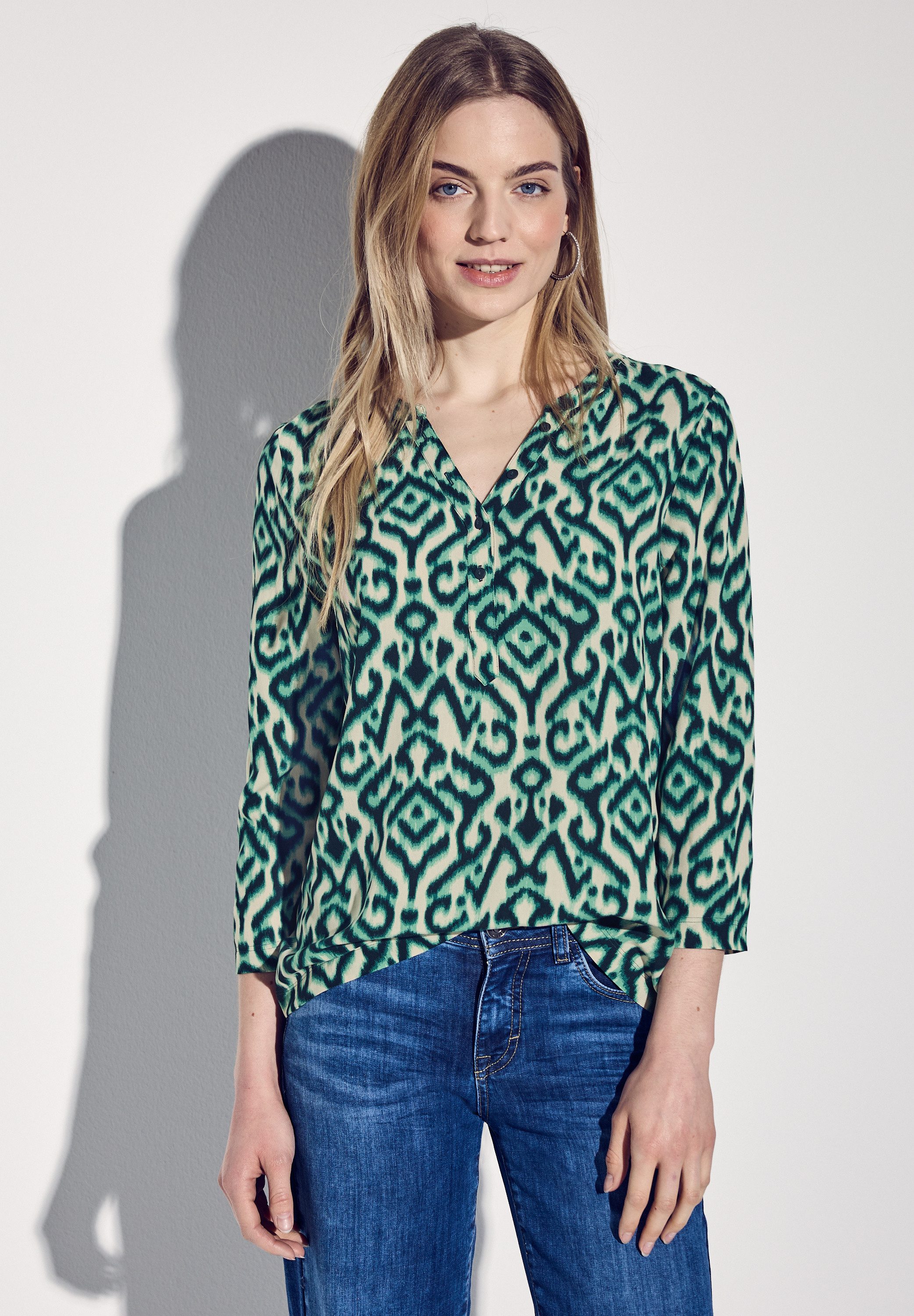 STREET ONE 3/4-Arm-Shirt mit 3/4 Ärmeln günstig online kaufen