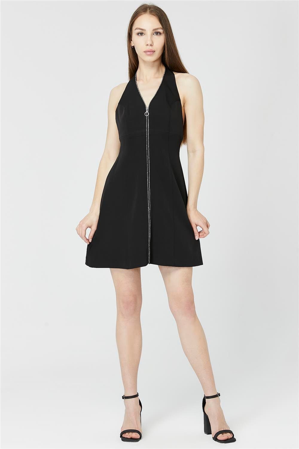 Minikleid Stein Gestreiftes Kleid