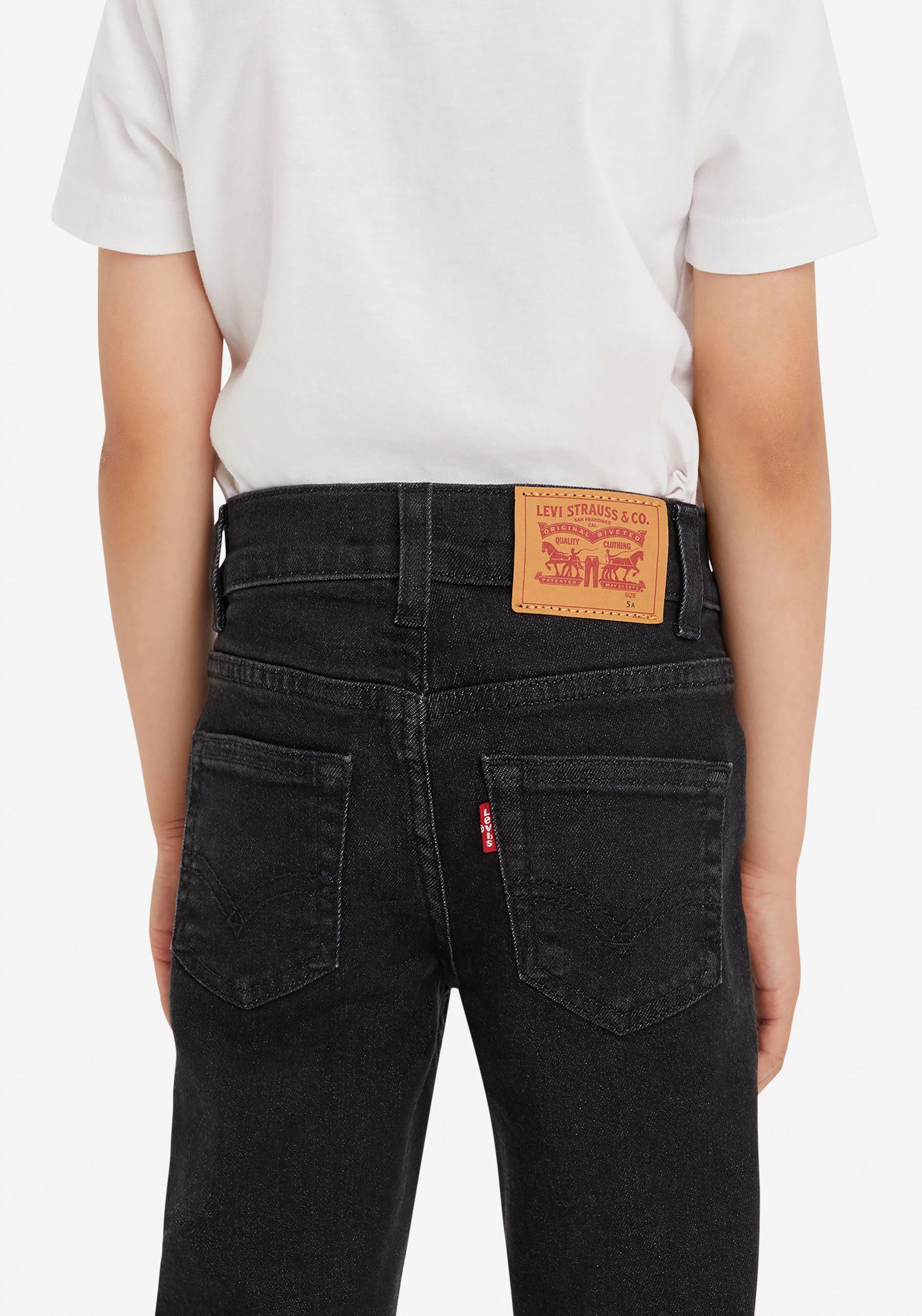 PERFORMANCE Levi's® LVB line BOYS for Kids 5-Pocket-Jeans STRONG 502 finish