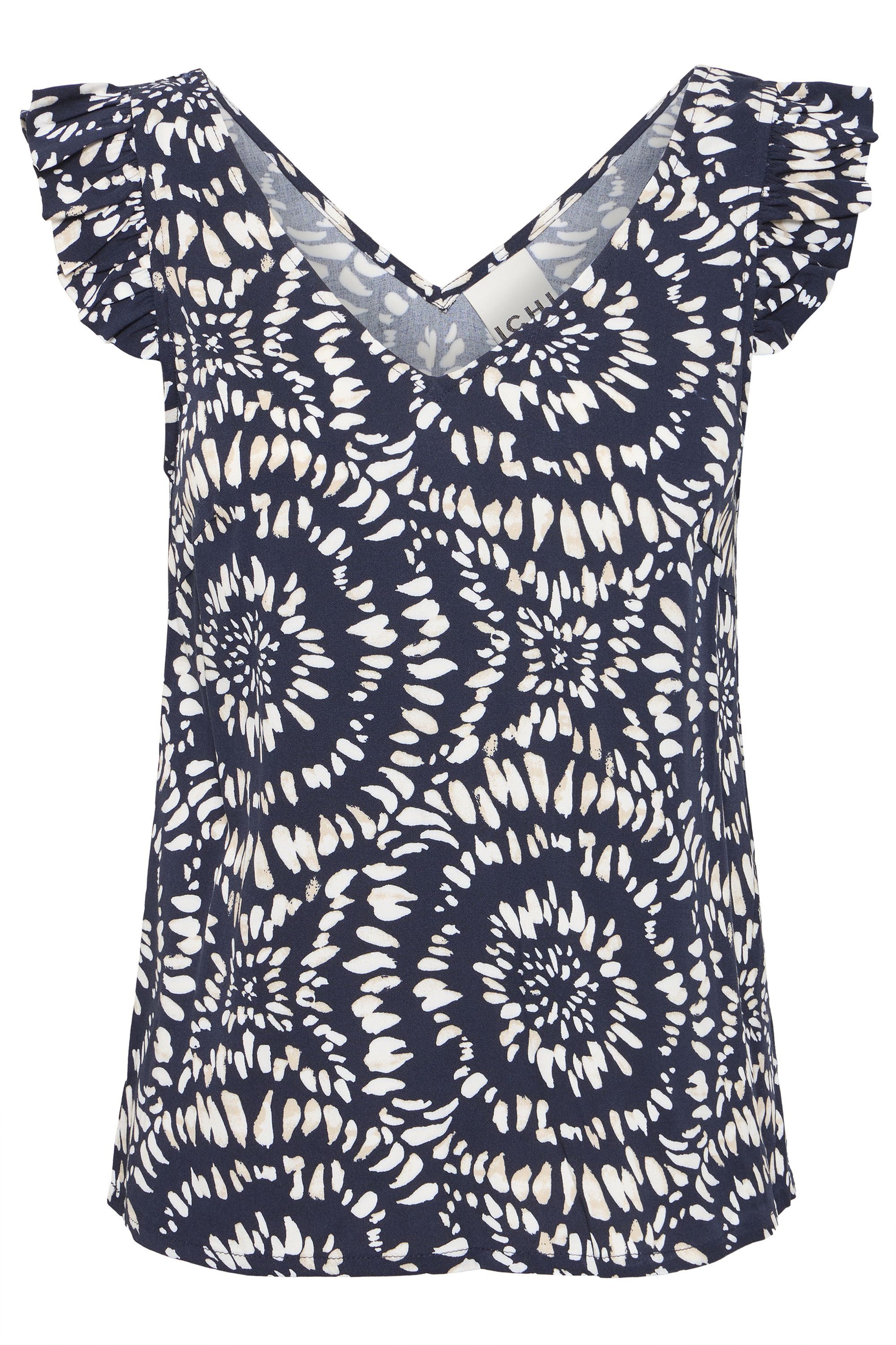 Ichi Shirttop IHAYA gemustertes Top mit günstig online kaufen