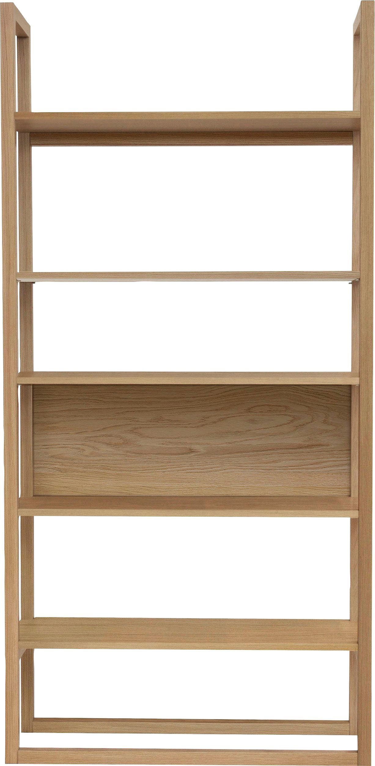 Eiche Bücherregal massiver im Gestell Design, aus Est, skandinavischen New Woodman