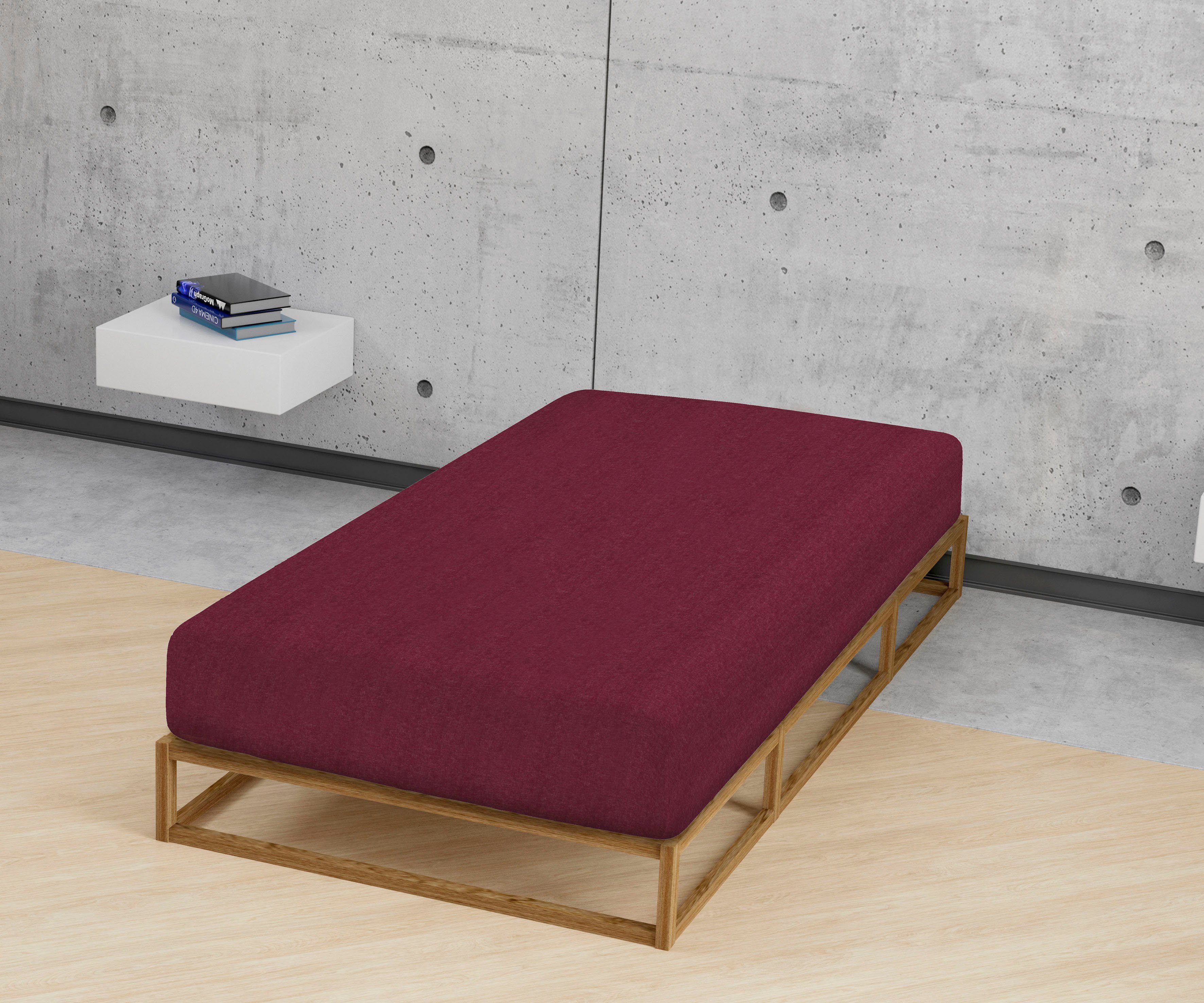 Biberna Spannbettlaken Hermal, Flanell, Gummizug: rundum, (1 Stück), 100% B günstig online kaufen