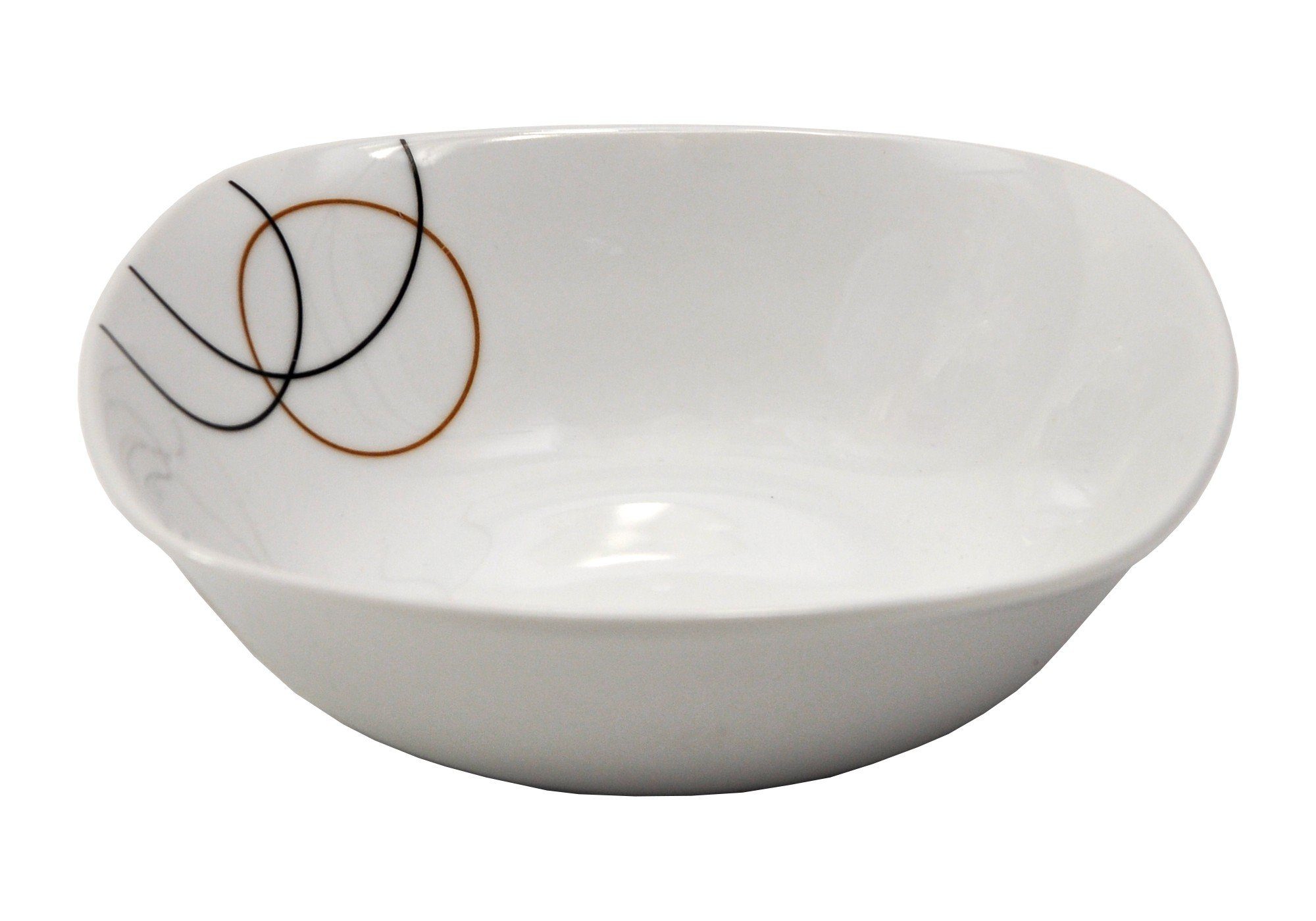 van Well Müslischale Müsli- Salatschale Look 14 cm, Porzellan