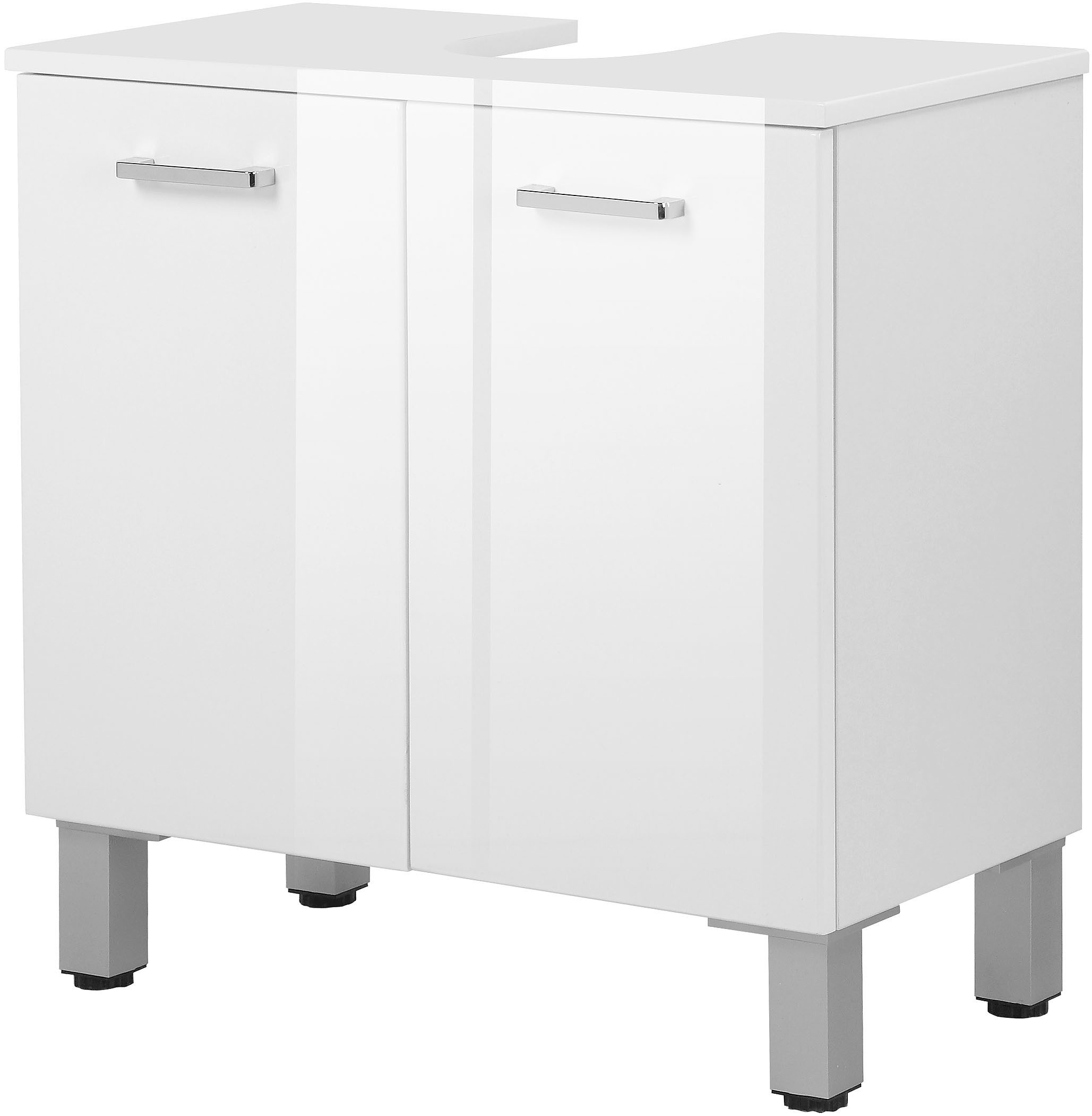 welltime Waschbeckenunterschrank Florenz,Breite 60cm, 2 Tür, günstig online kaufen