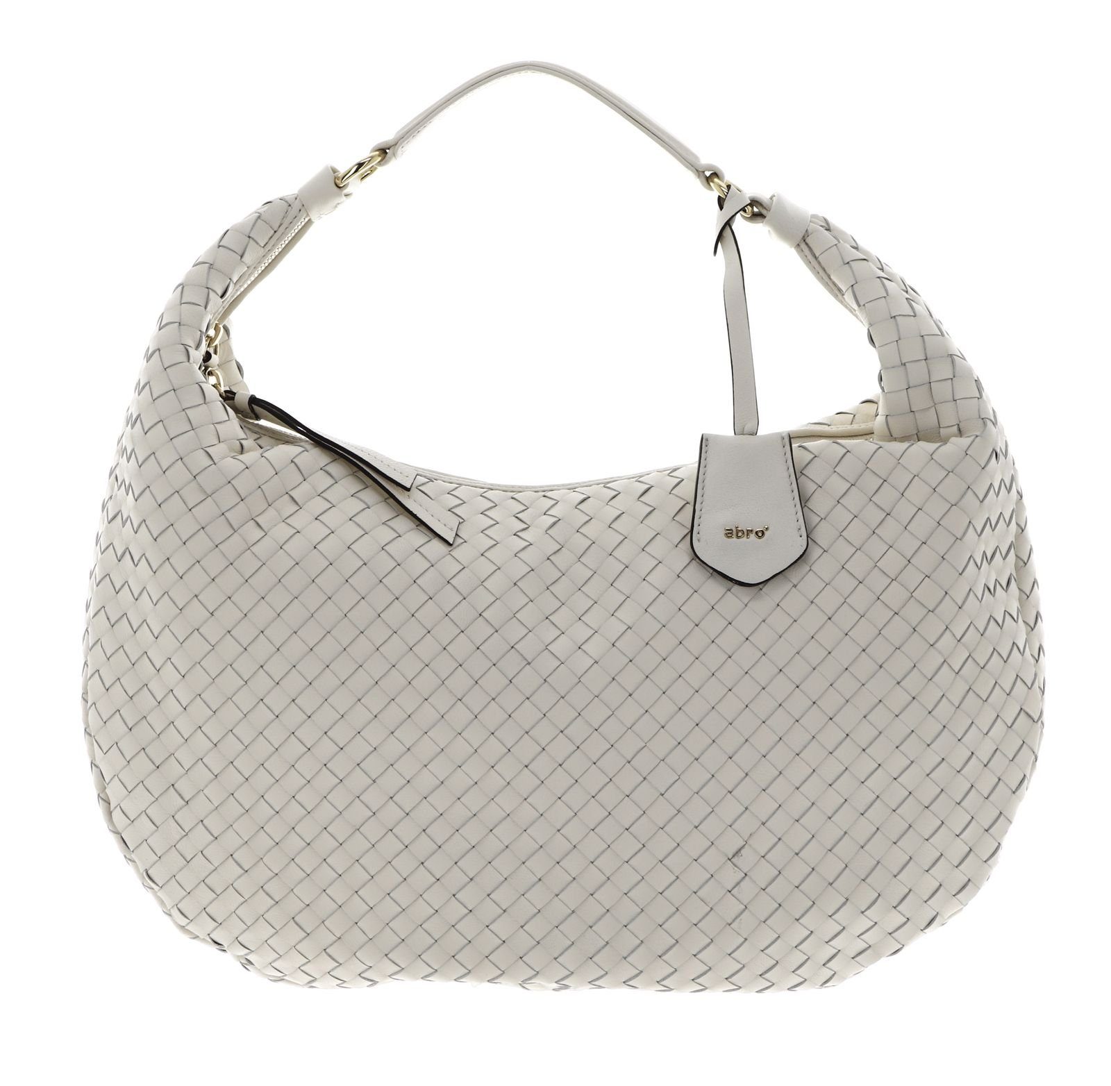 Schultertasche Leather Piuma Weaving