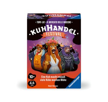 Ravensburger Spiel, Kartenspiel Kuhhandel - Festival, Made in Europe, FSC® - schützt Wald - weltweit