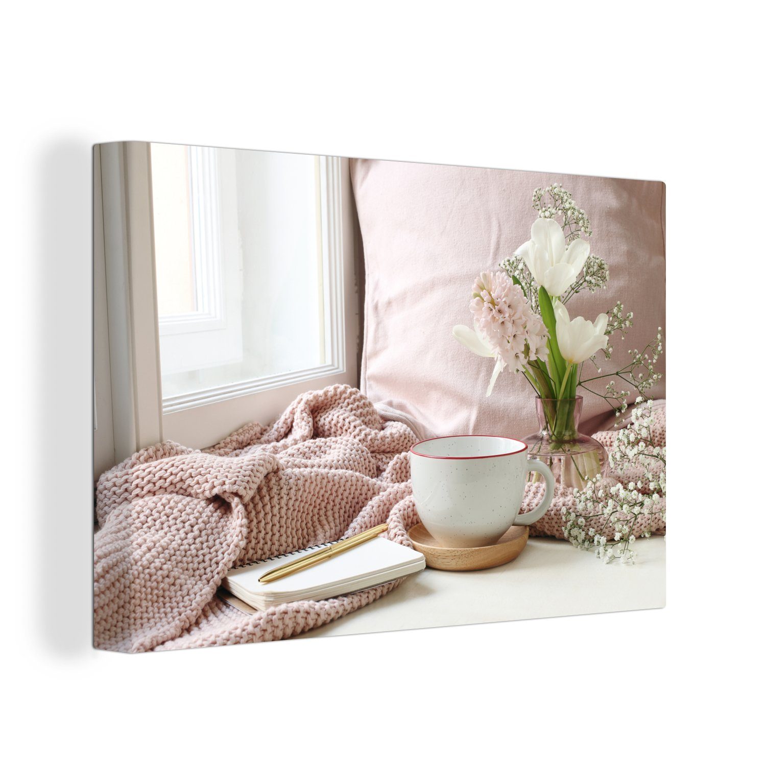 OneMillionCanvasses® Leinwandbild Stillleben - Frühling - günstig online kaufen