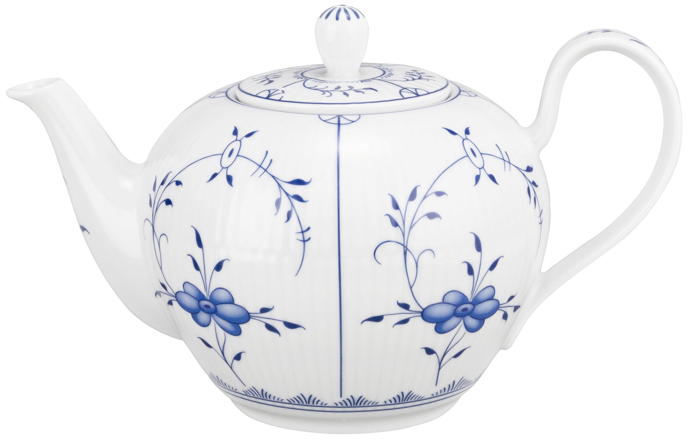 Seltmann Weiden Kanne Amina Strohblume, 1,5 l, (1-St), Kaffeekanne, Teekanne mit Relief
