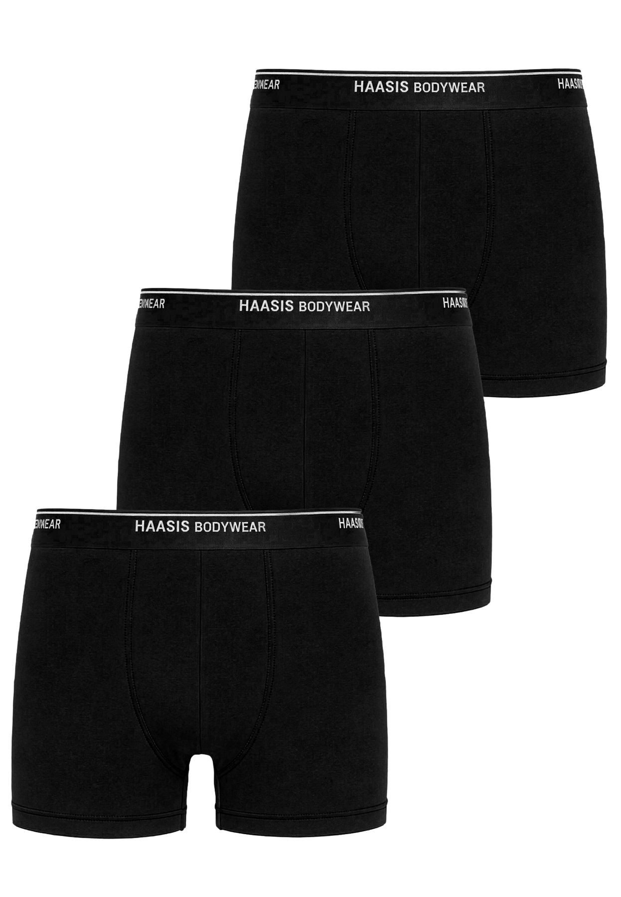 HAASIS Bodywear 1919 Retro Pants Herren Pants 77357413-2XL (Packung, 3-St., 3er Pack) Optimale Pants, Gummibund, ohne Eingriff