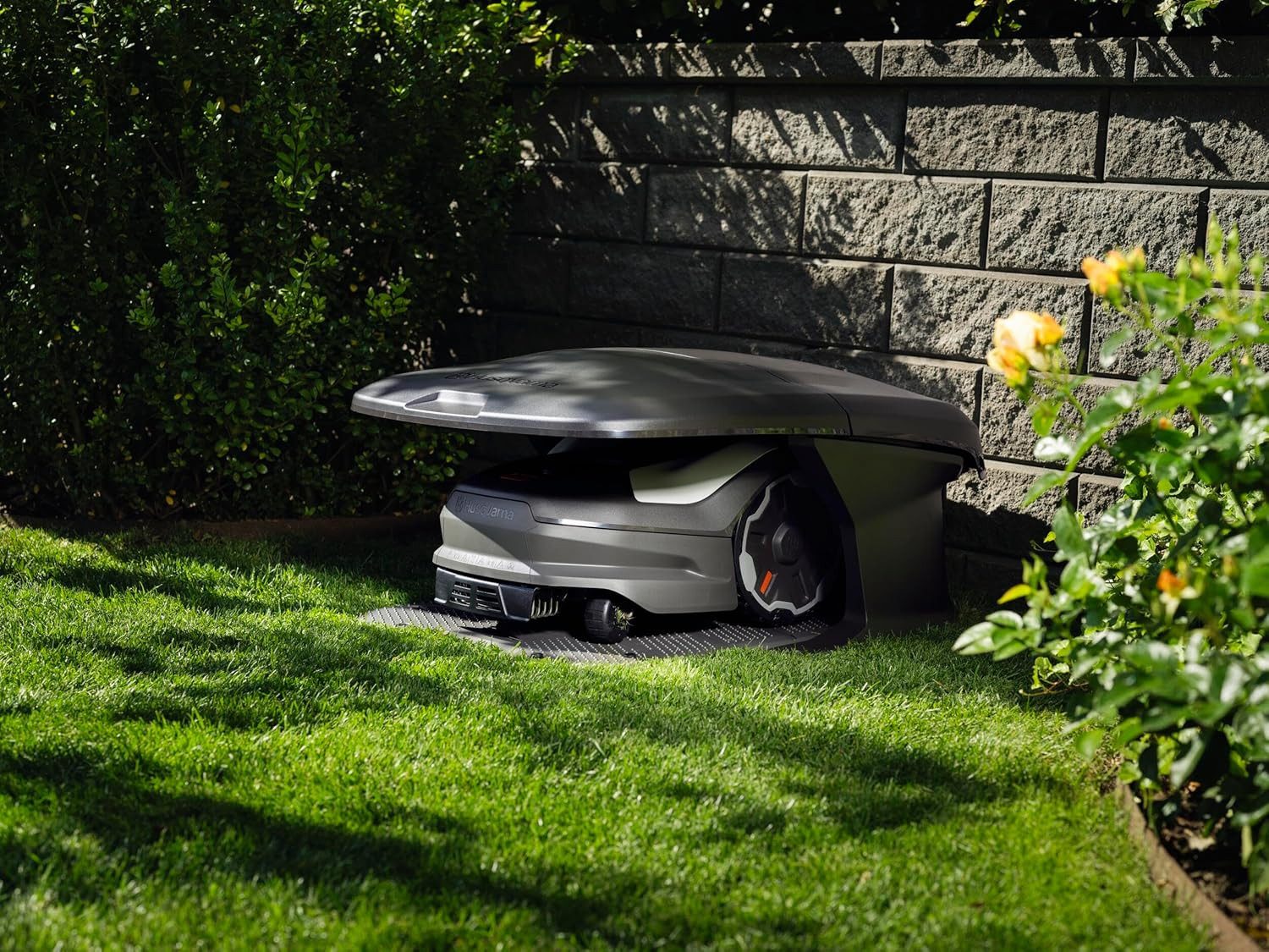 Husqvarna Mähroboter-Garage Automower Garage AWD, Klappbares Dach, wetterfest, für AWD Modelle