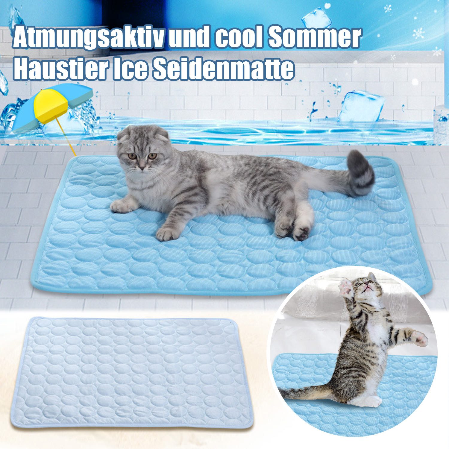 Refttenw Hundematte Kühlmatte für Katzen und günstig online kaufen