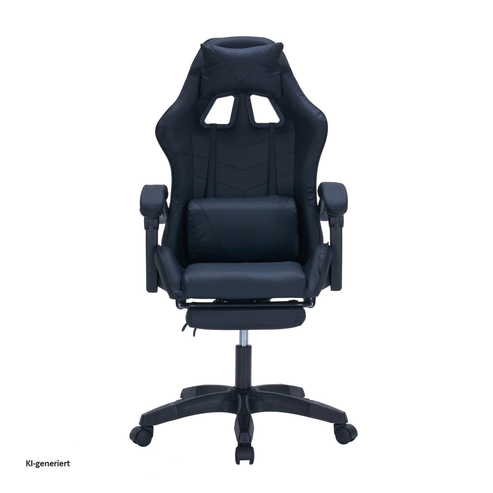 HTI-Living Drehstuhl Gaming Stuhl Krit Eco Schwarz (Stück, 1 St), Bürostuhl Drehstuhl Gamingstuhl Schreibtischstuhl